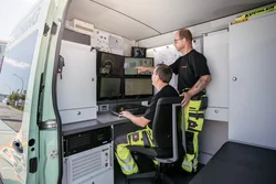 Kranarbeiten für Betonteile und Container in Dachau